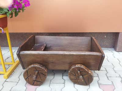 Cart de stejar